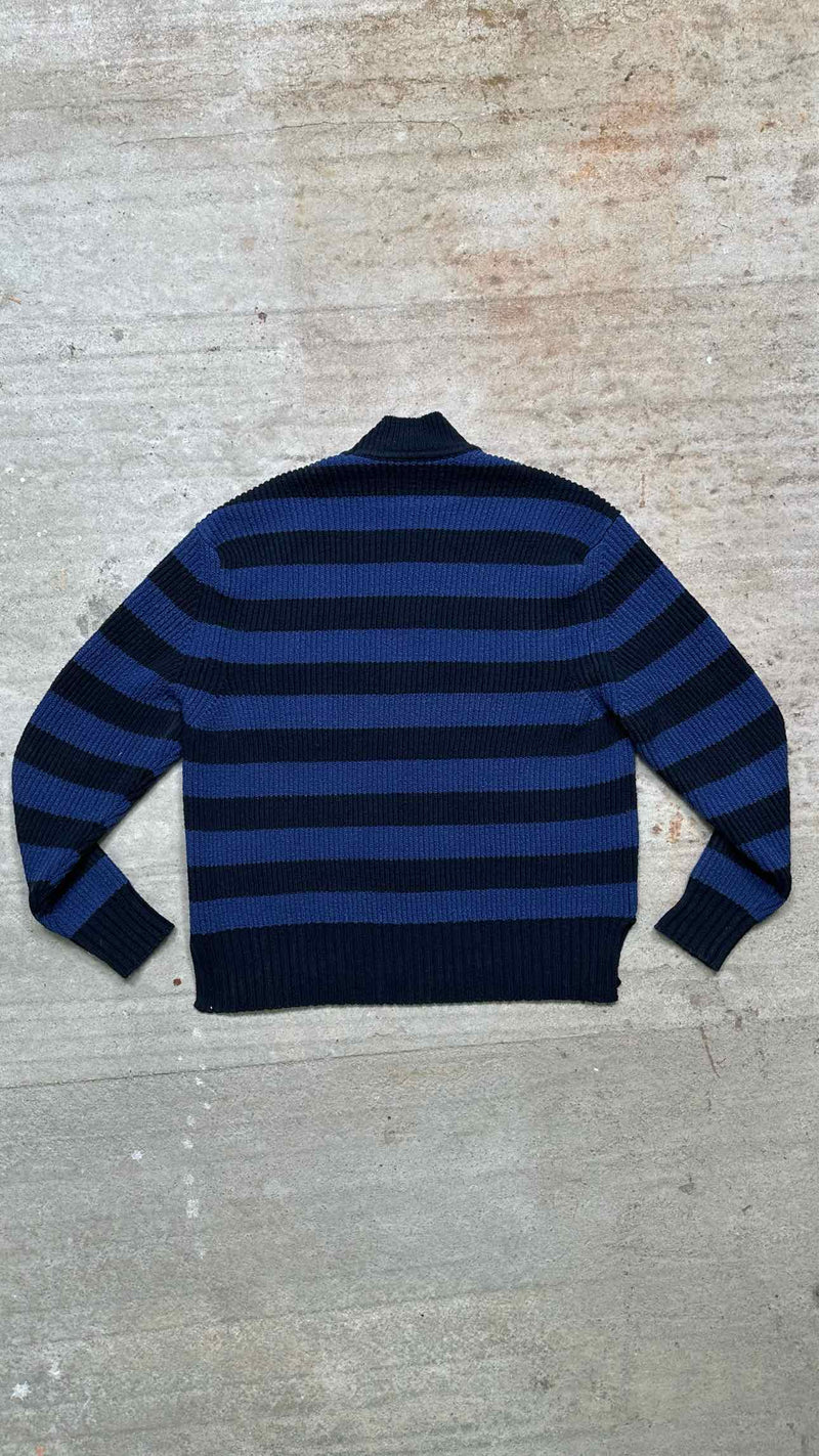 Jacquemus High-neck Rib Border Sweater