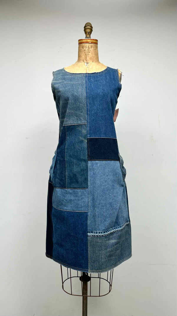 Junya Watanabe Denim N/S Patched Denim Dress