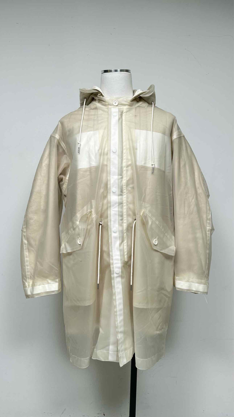 Helmut Lang Oversized Transparent Parka Coat