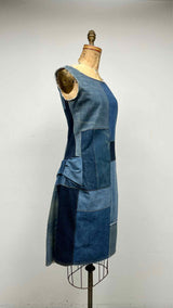 Junya Watanabe Denim N/S Patched Denim Dress