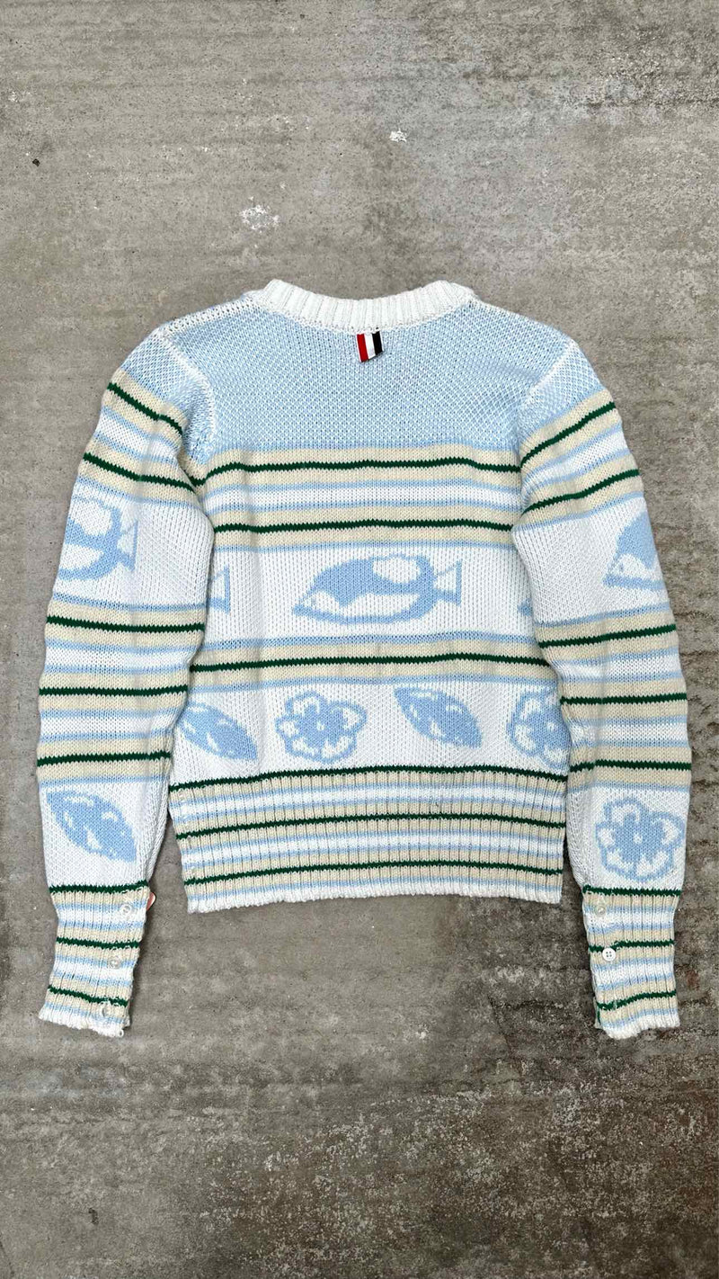 Thom Browne Jacquard Sweater