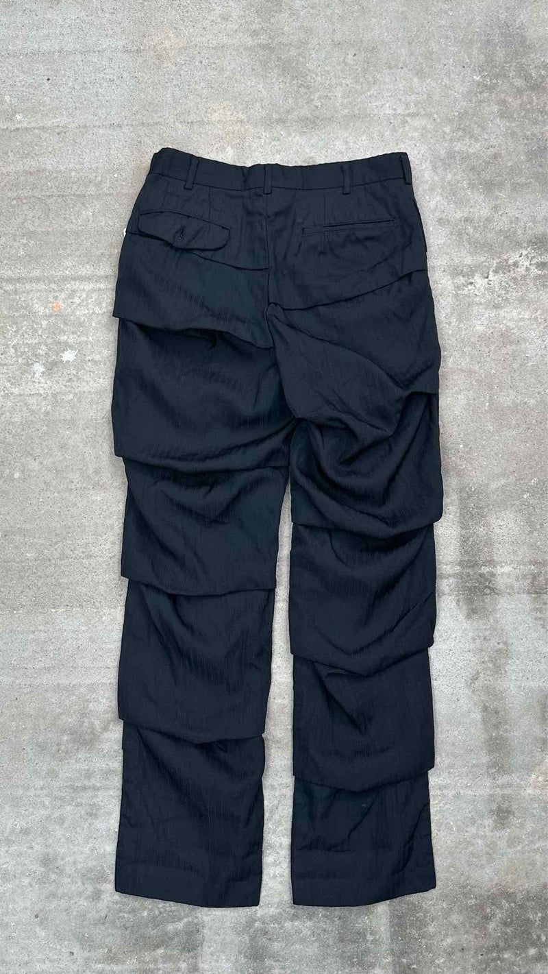 Comme Des Garçons Homme Plus Layered Jacquard Pants