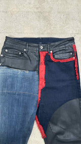 DRKSHDW Detroit Patched Jeans