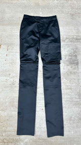 Raf Simons Satin Skinny Cargo Pants