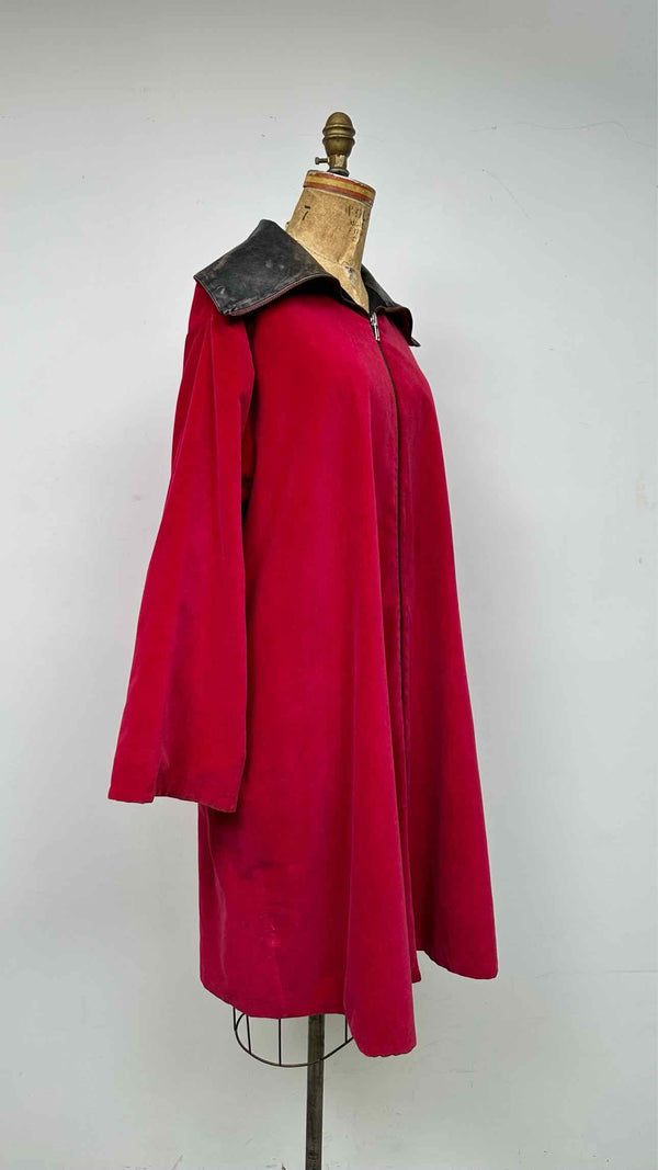 Jean Paul Gaultier Velvet Reversible High-neck Coat