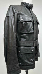 Belstaff Hand-waxed Trialmaster Panther Leather Jacket