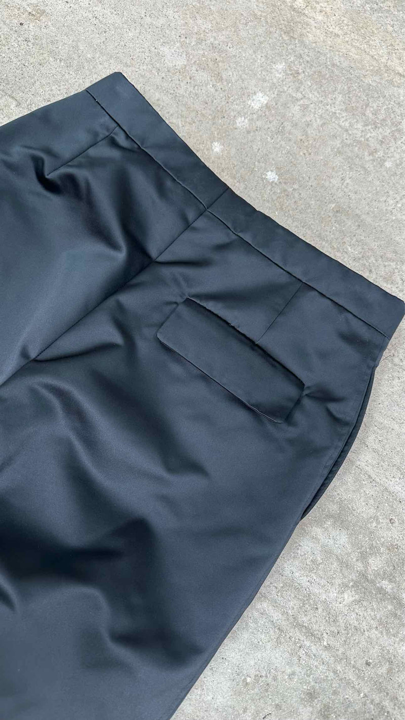 Raf Simons Satin Skinny Cargo Pants