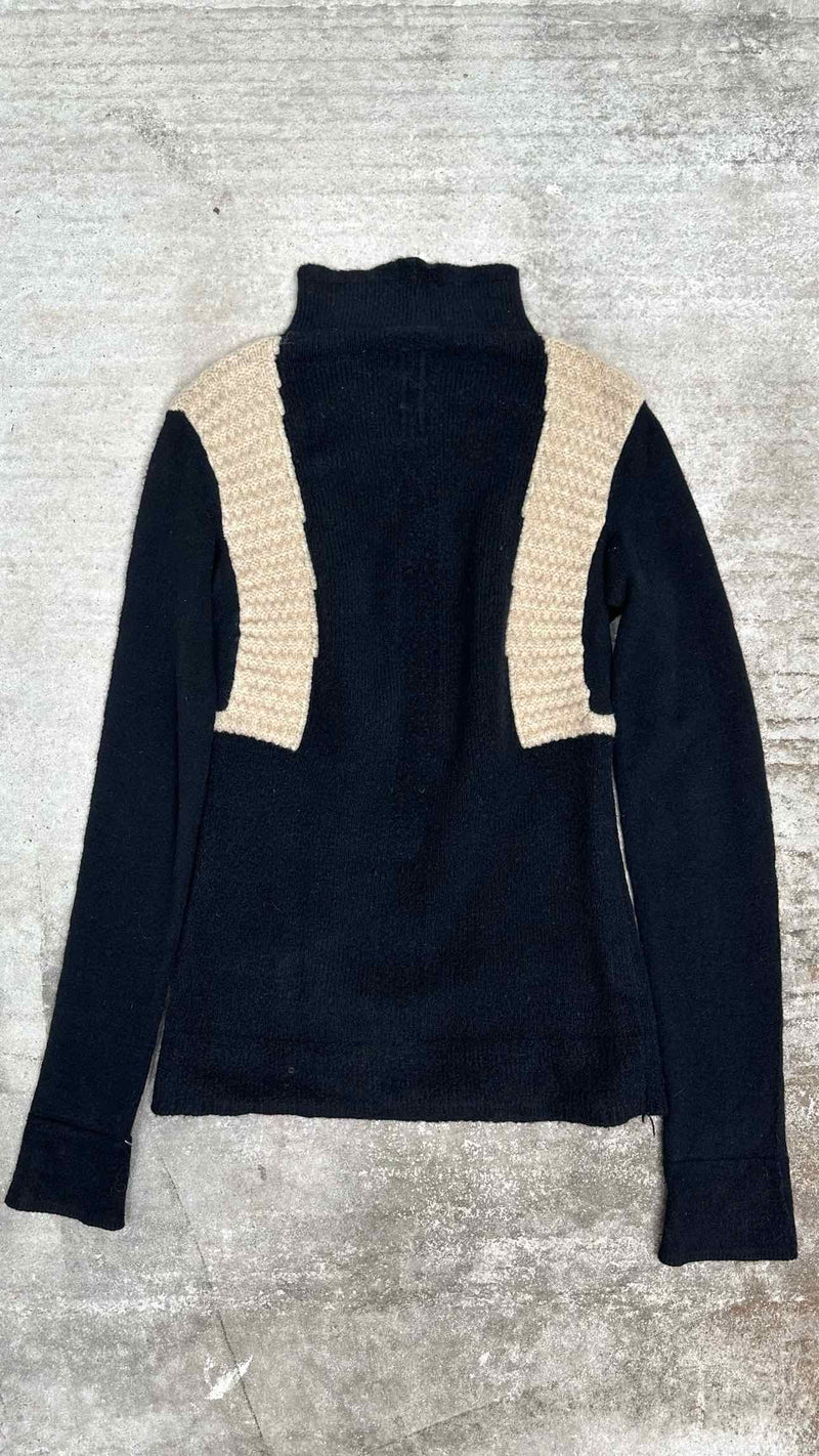 Rick Owens Two-tone Yak Sweater