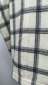 Sportmax Check Oversized Short Coat