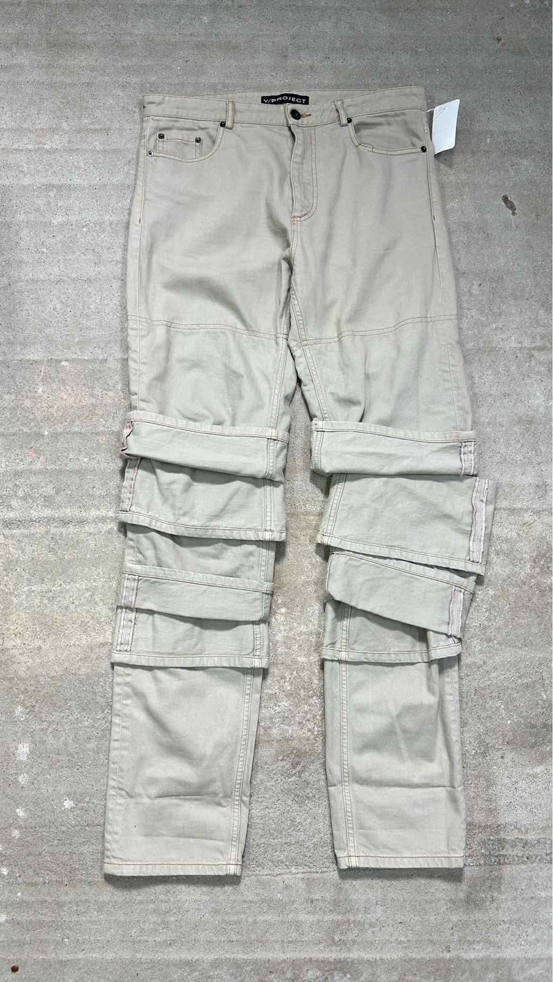 Y/ Project Knee Layered Jeans