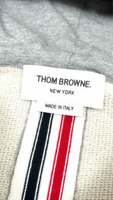 Thom Browne Zip-up Back Stripe Hoodie