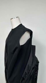 Rick Owens Twisted Double-layered Bomber Jacket