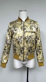 Dries Van Noten Floral Embroidered Reversible Bomber Jacket