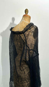 Ann Demeulemeester Sheer Mohair Oversized Sweater