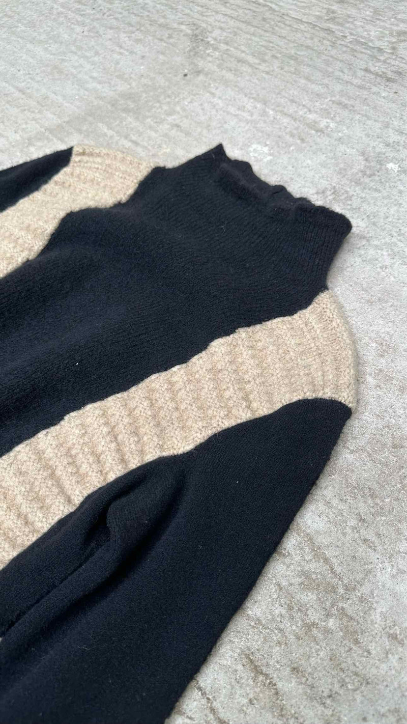 Rick Owens Two-tone Yak Sweater