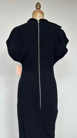 Rick Owens N/S Back Zip HIgh-neck Dress