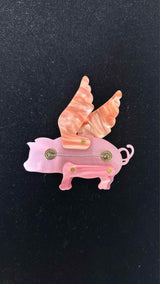 Gucci Flying Pig Brooch