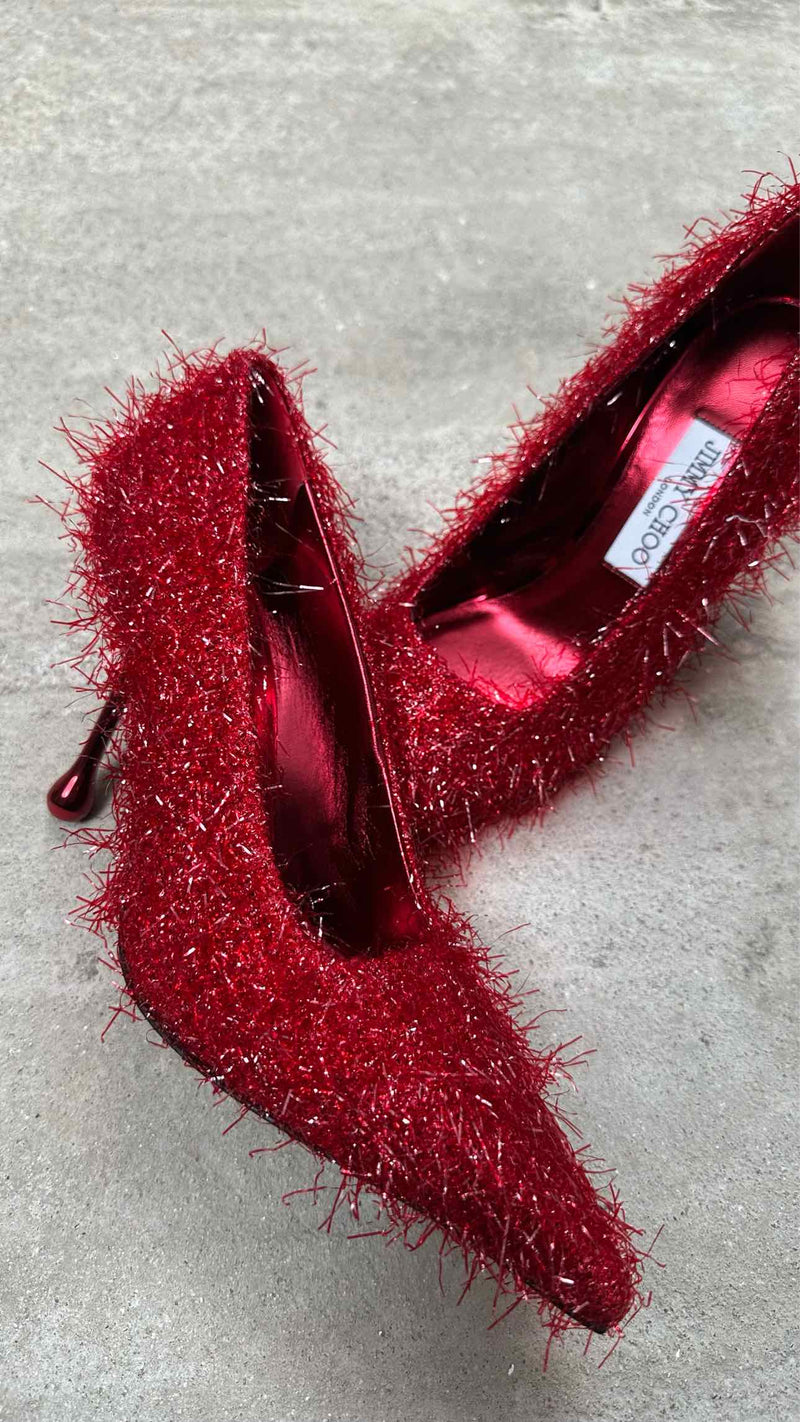 Jimmy Choo Tinsel  Heels