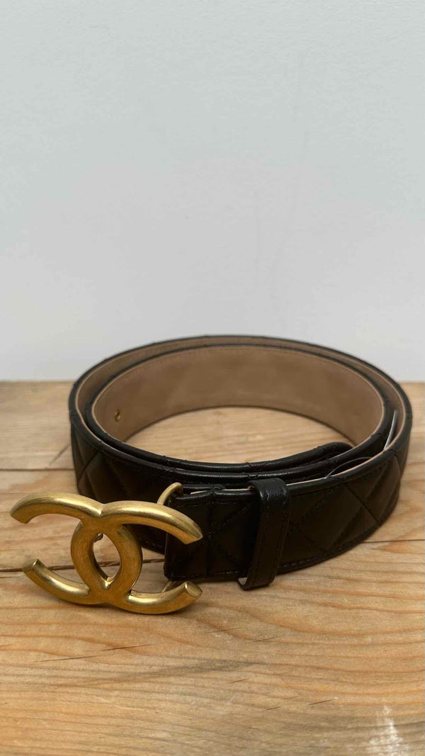 Chanel Logo Belt