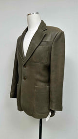 Fendi Leather Tailor Jacket