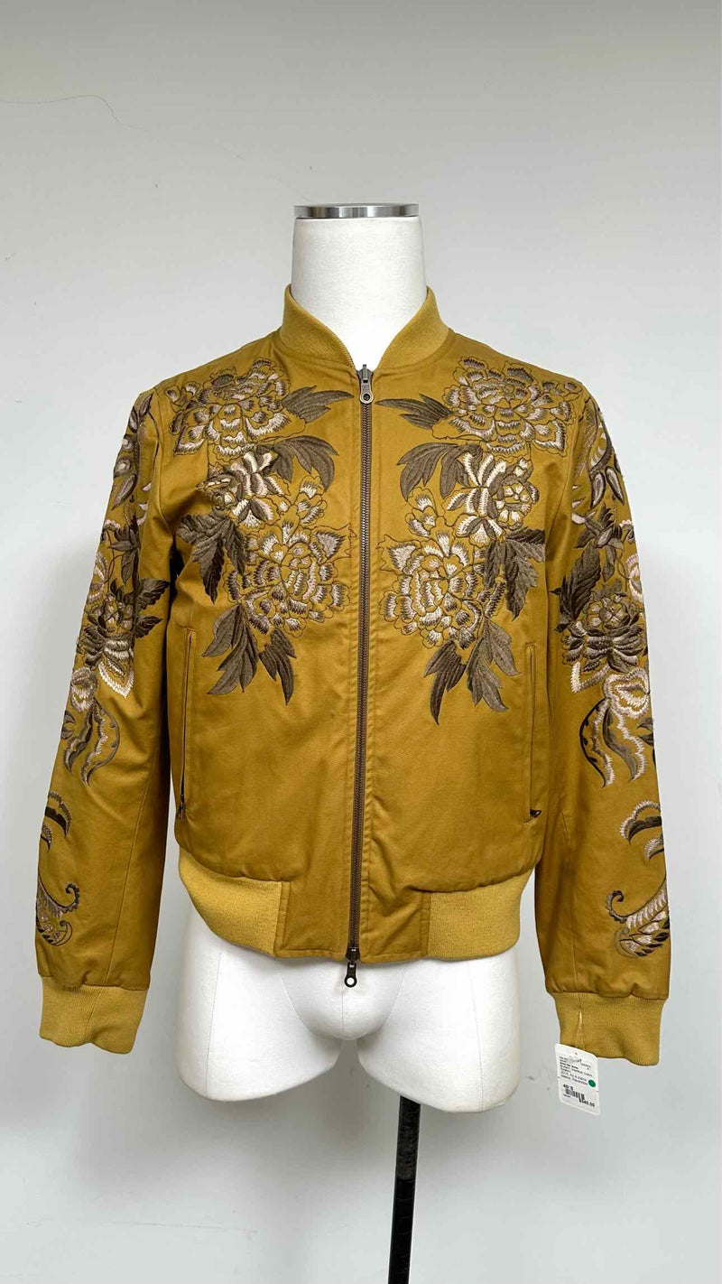 Dries Van Noten Floral Embroidered Reversible Bomber Jacket