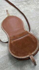 Chloé Suede Small Marcie Saddle Bag