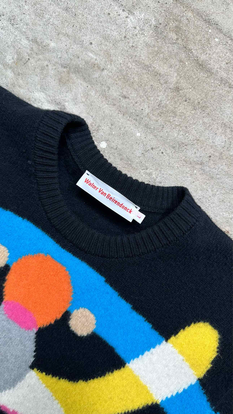 Walter Van Beirendonck Jaqcuard Long Sweater