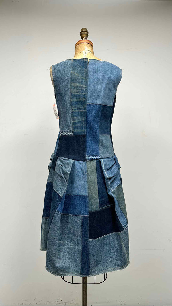 Junya Watanabe Denim N/S Patched Denim Dress