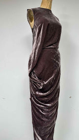 Rick Owens Velvet Long N/S Dress