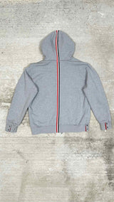 Thom Browne Zip-up Back Stripe Hoodie