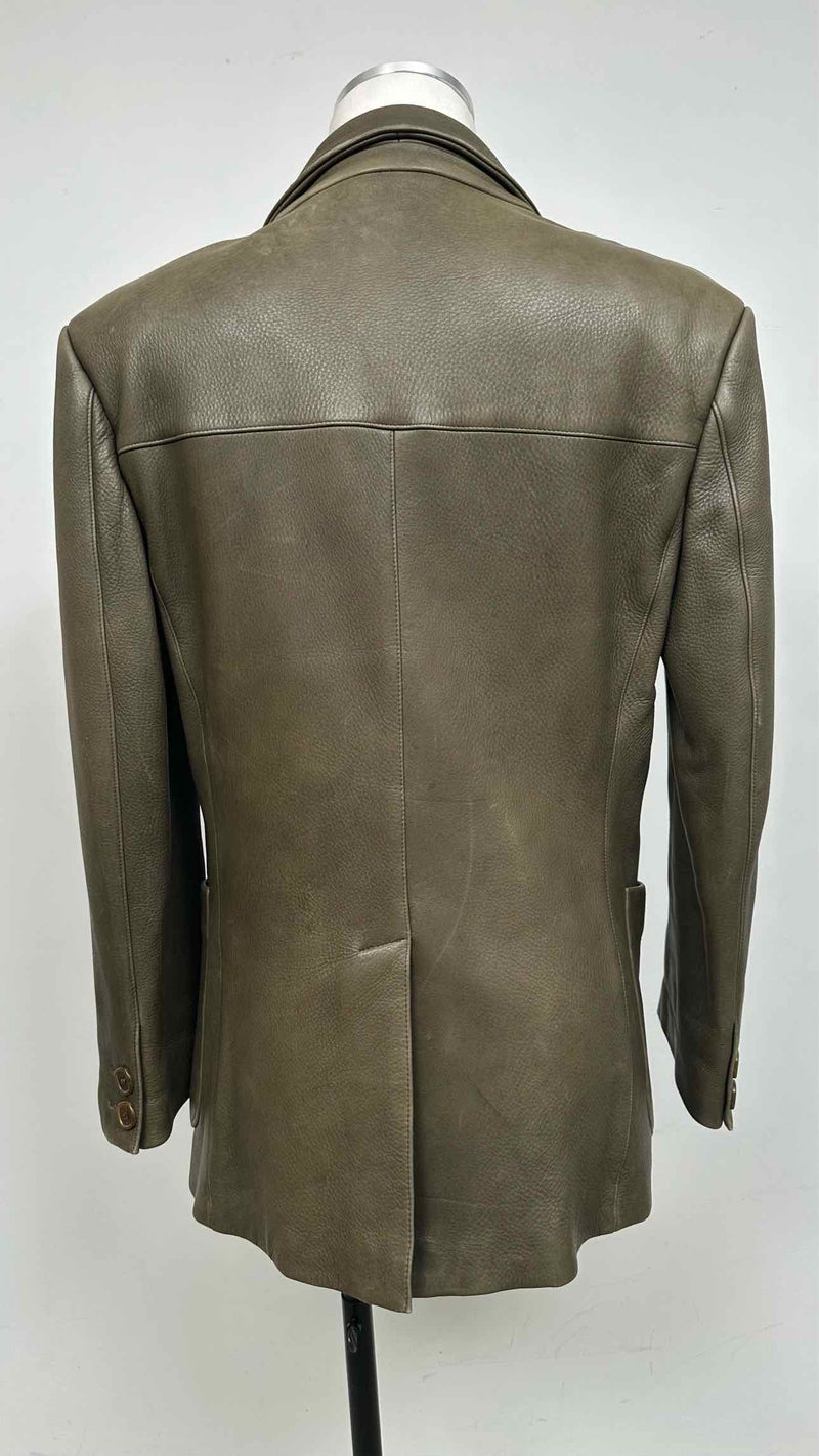 Fendi Leather Tailor Jacket