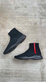 Prada Sport Logo Trainer Boots