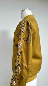 Dries Van Noten Floral Embroidered Reversible Bomber Jacket