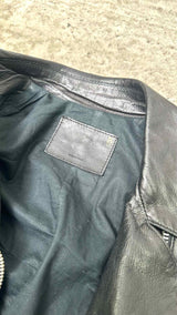 R13 Cropped Leather Jacket