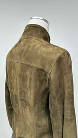 Boglioli Suede Bomber Jacket