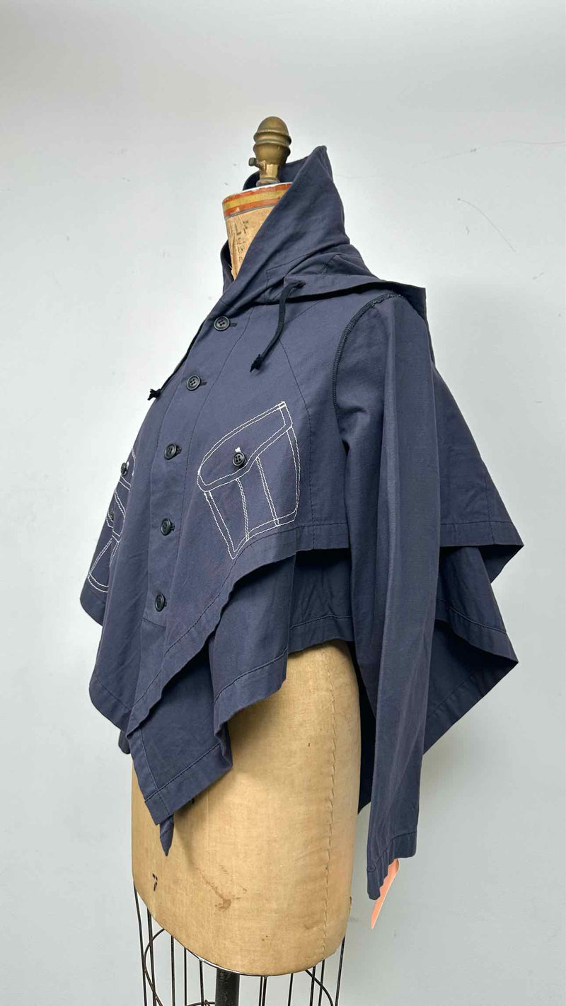 Comme Des Garçons Cropped Hooded Jacket