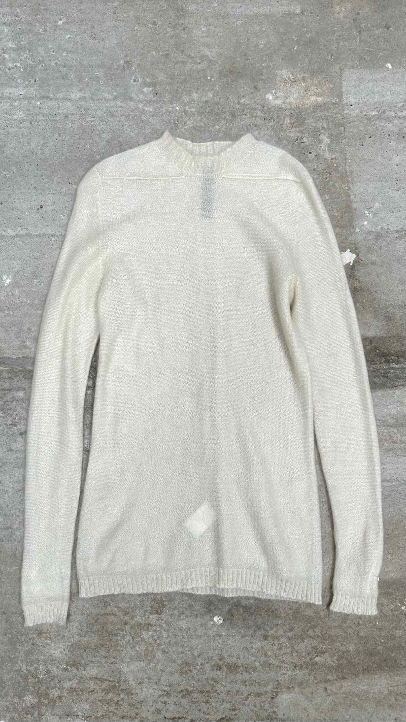 Rick Owens  Light Mohair Long Sweater