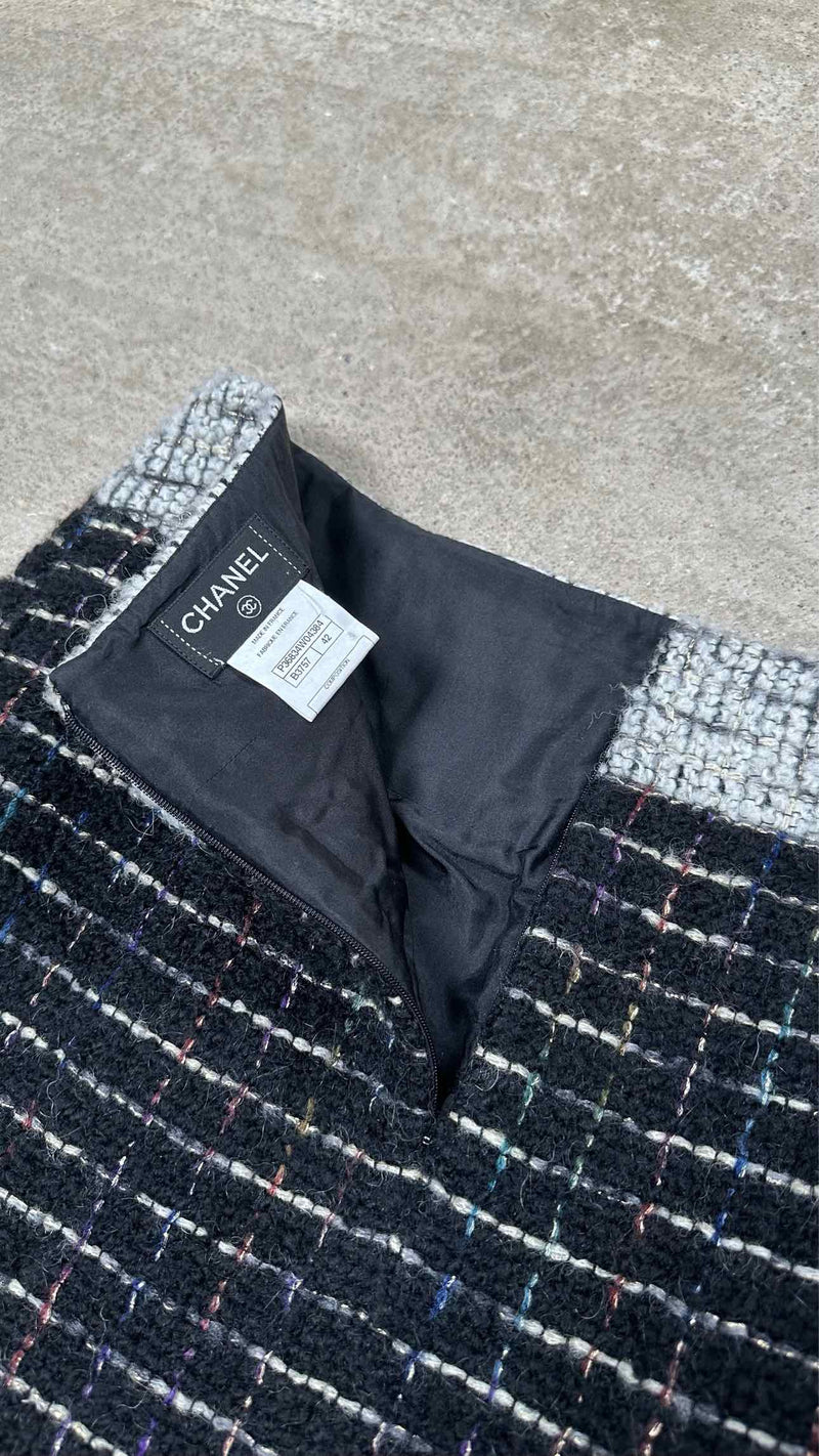 Chanel Tweed Mini Skirt