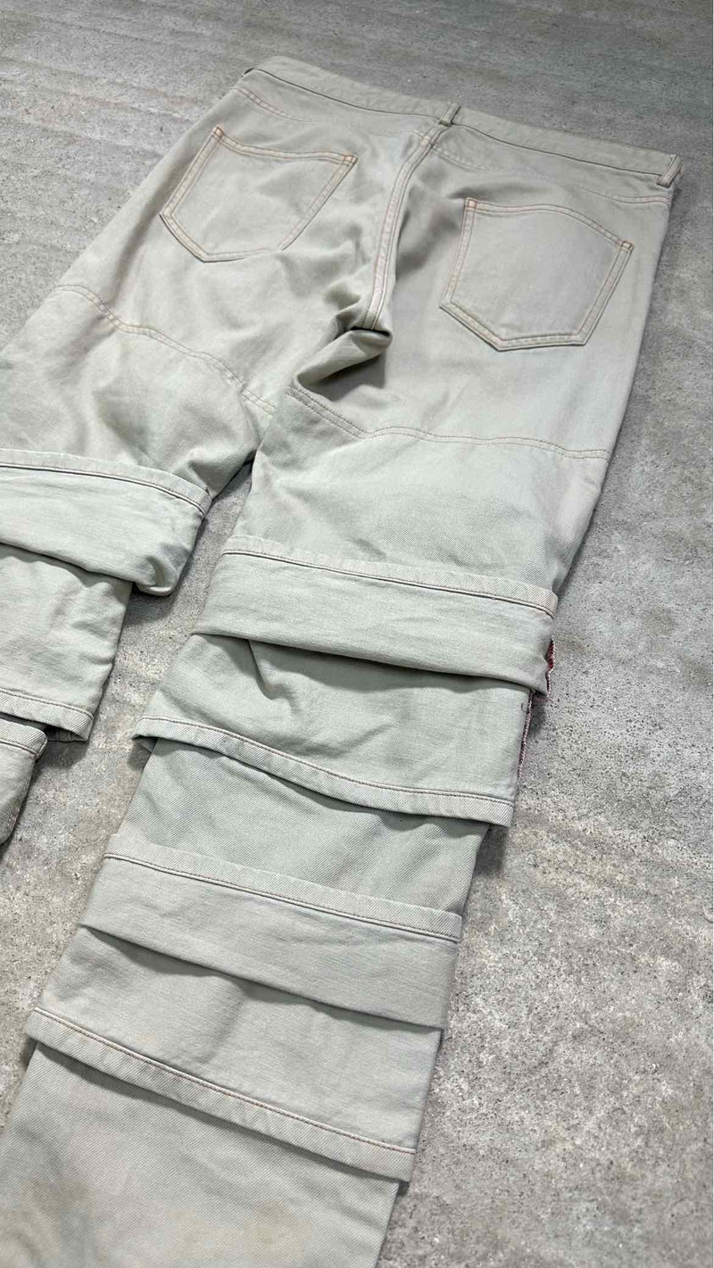 Y/ Project Knee Layered Jeans