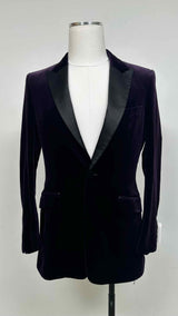 Burberry Prorsum Velvet Tuxedo Jacket