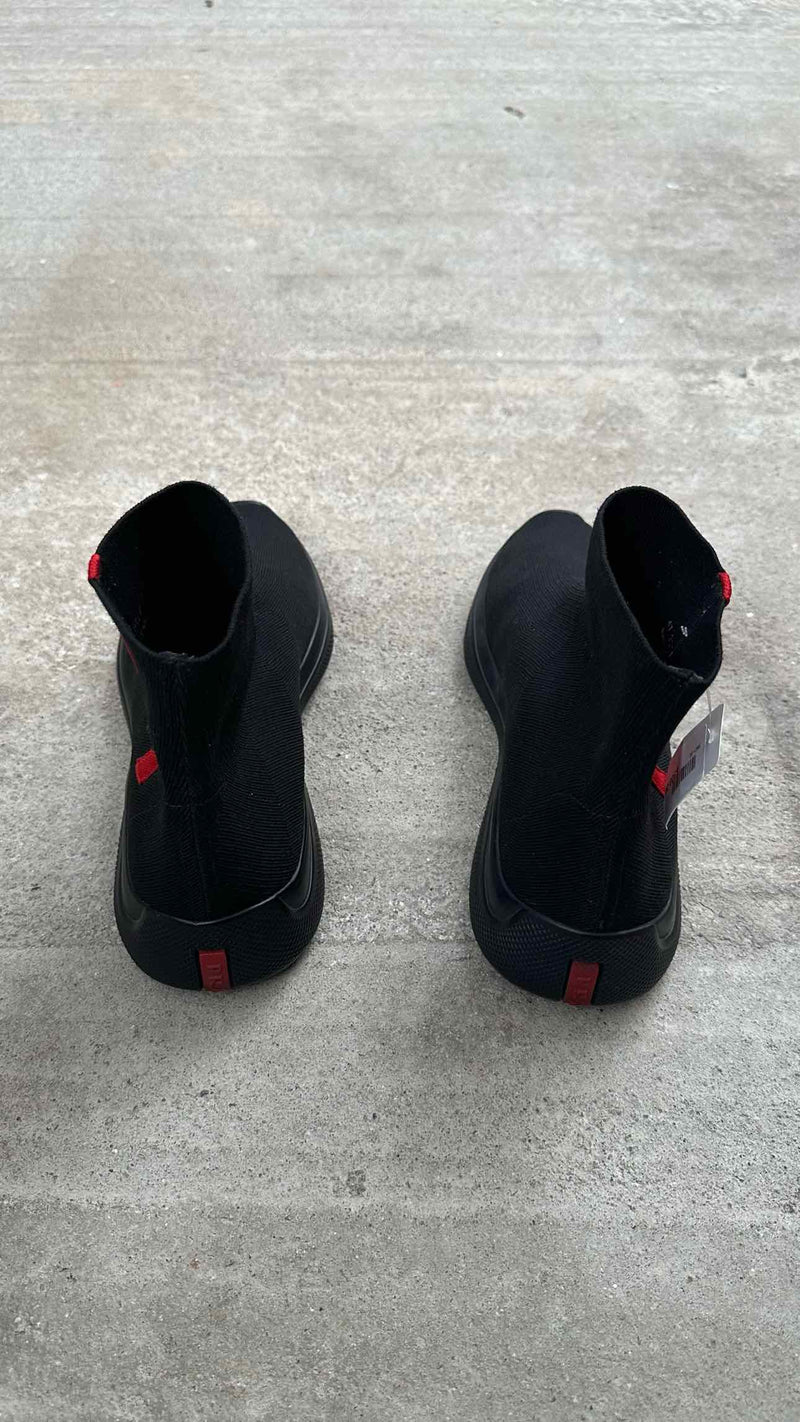 Prada Sport Logo Trainer Boots