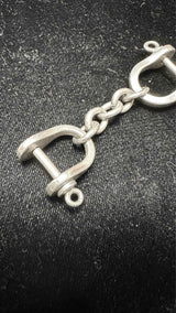 Tiffany&Co. Horse Bit Double Keychain