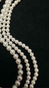 Chanel Pearl Long Layered Necklace