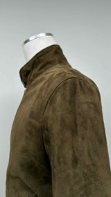 Boglioli Suede Bomber Jacket