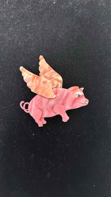 Gucci Flying Pig Brooch