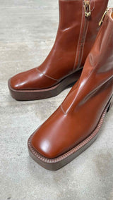 Tod's Platfrom Ankle Boots