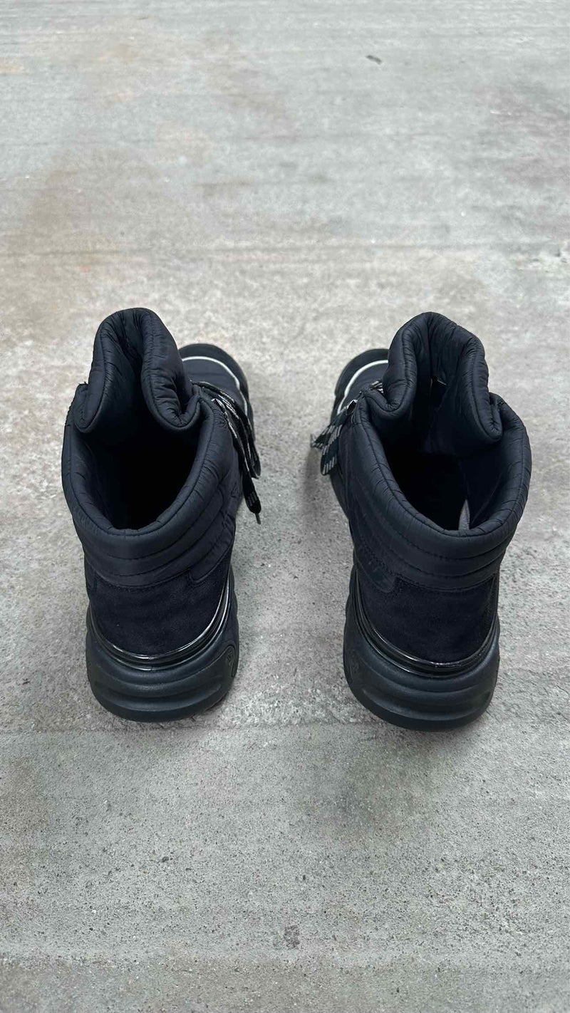 Chanel Nylon/ Leather Logo Sneakers