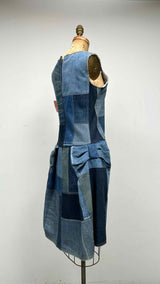 Junya Watanabe Denim N/S Patched Denim Dress