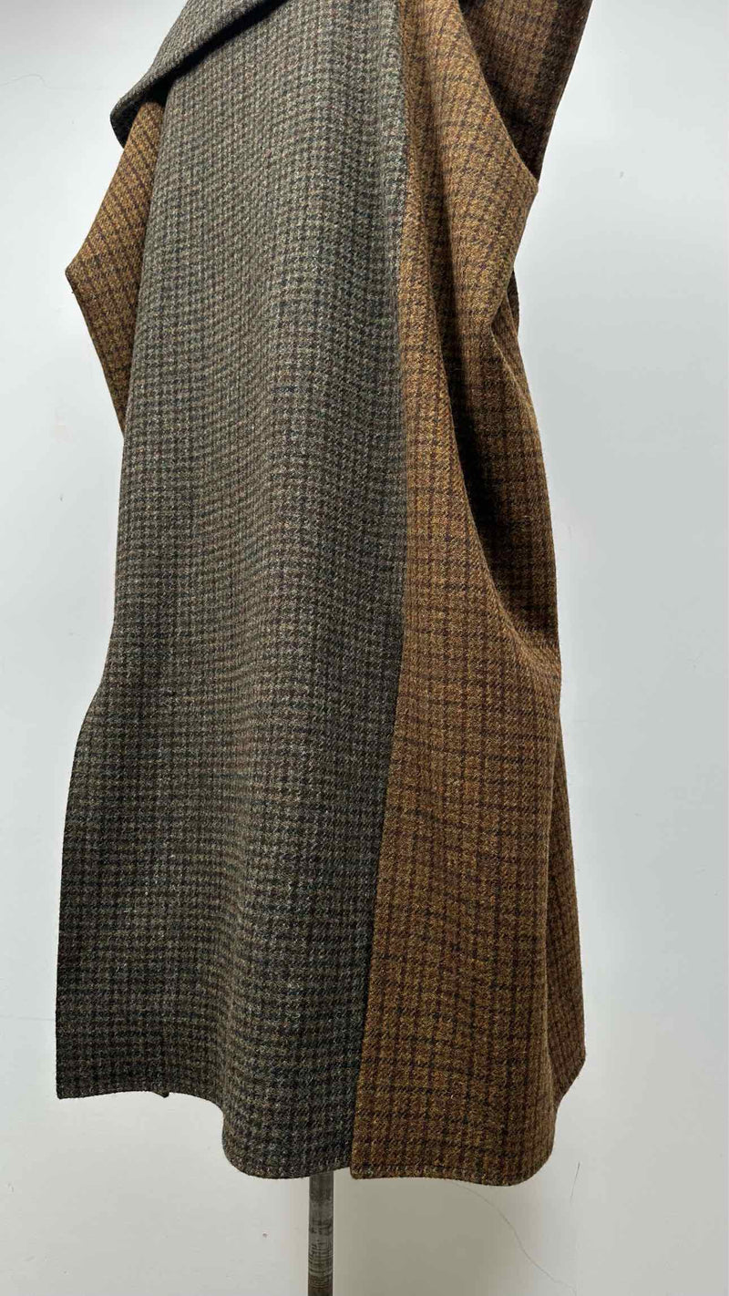 LOEWE Tweed Oversized Check Cape