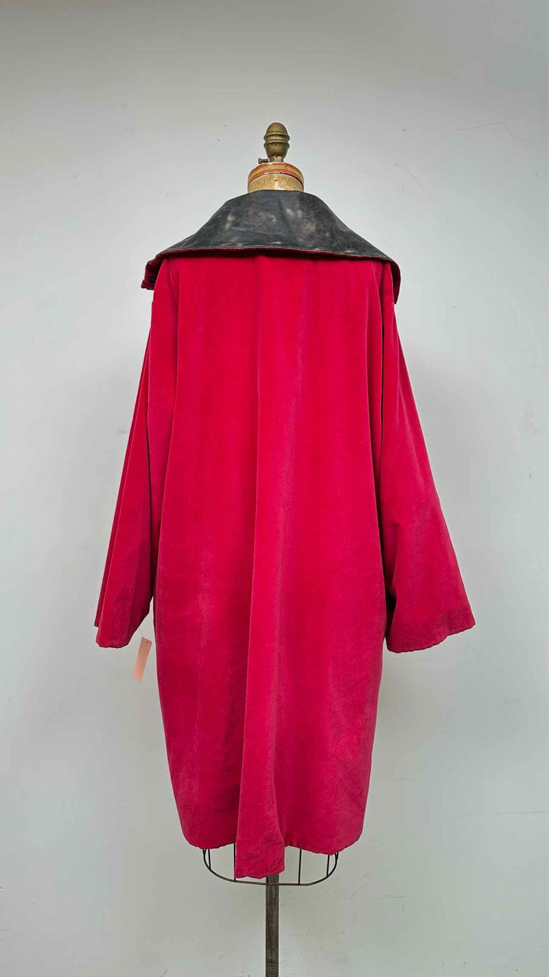 Jean Paul Gaultier Velvet Reversible High-neck Coat